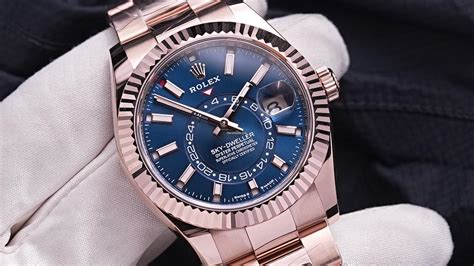 rolex skydweller with blue dial|rolex sky dweller blue price.